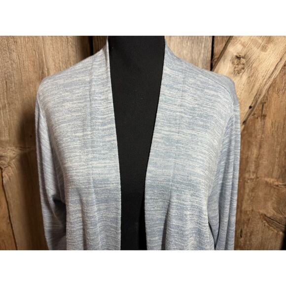 Target A New Day Women's Size Large L Cardigan Sweater Pockets Light Blue Gray - Picture 1 of 5